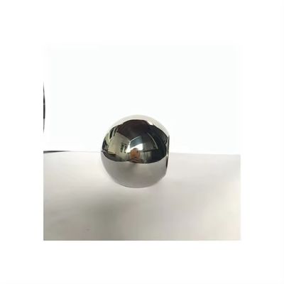 DN15-DN50 304 실버로 된 플라팅 직선 밸브 볼, 거울로 닦은 표면