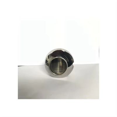 DN15-DN50 304 실버로 된 플라팅 직선 밸브 볼, 거울로 닦은 표면